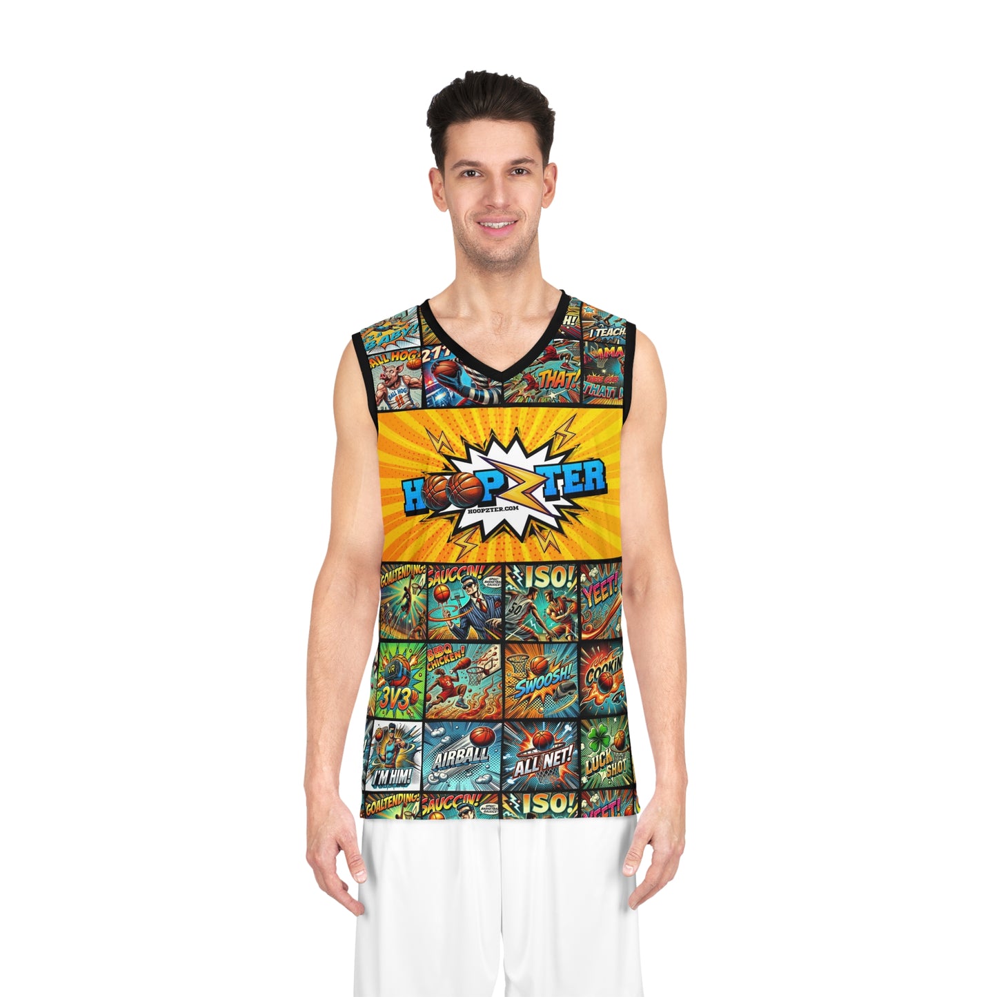 Comicbook Hoopzter Basketball Jersey