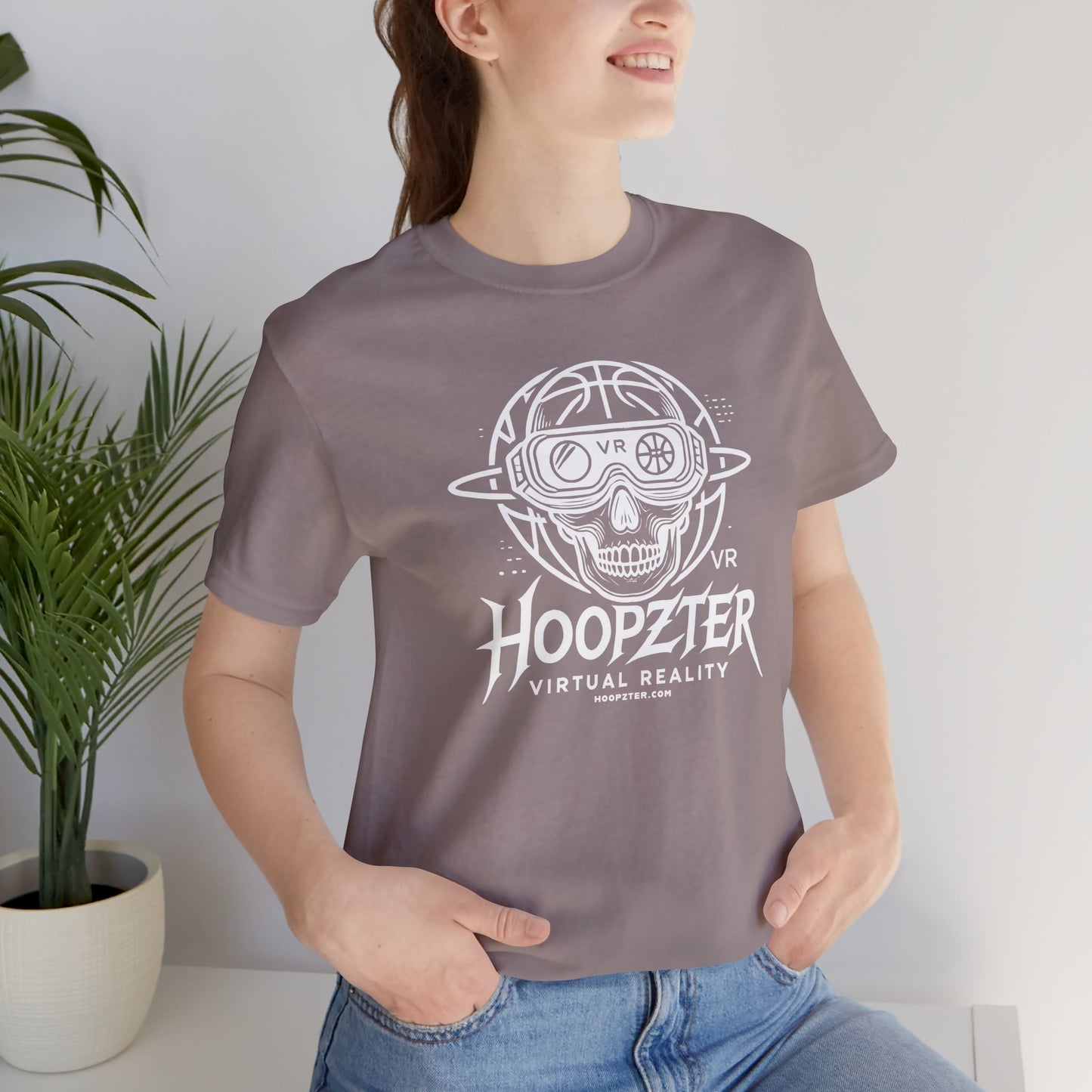 Skeleton VR Hoopzter - White Ink