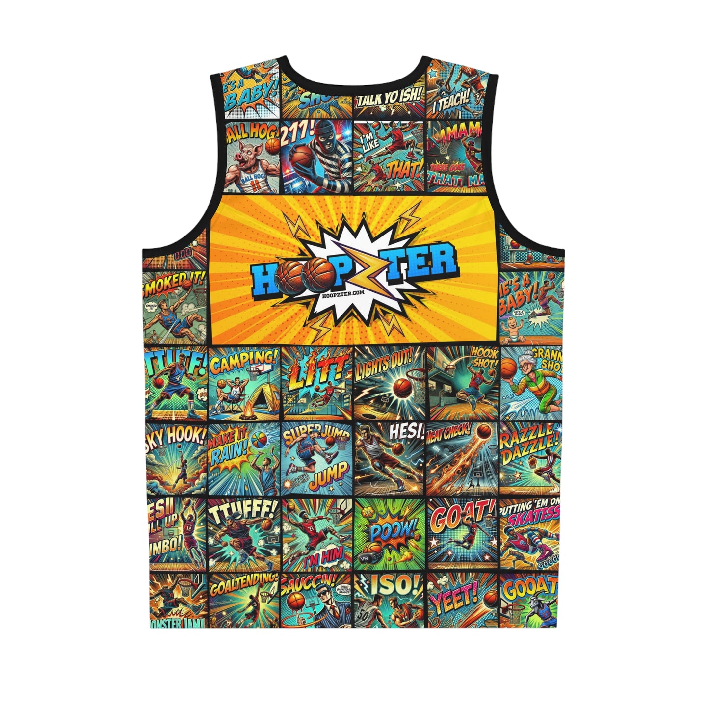 Comicbook Hoopzter Basketball Jersey