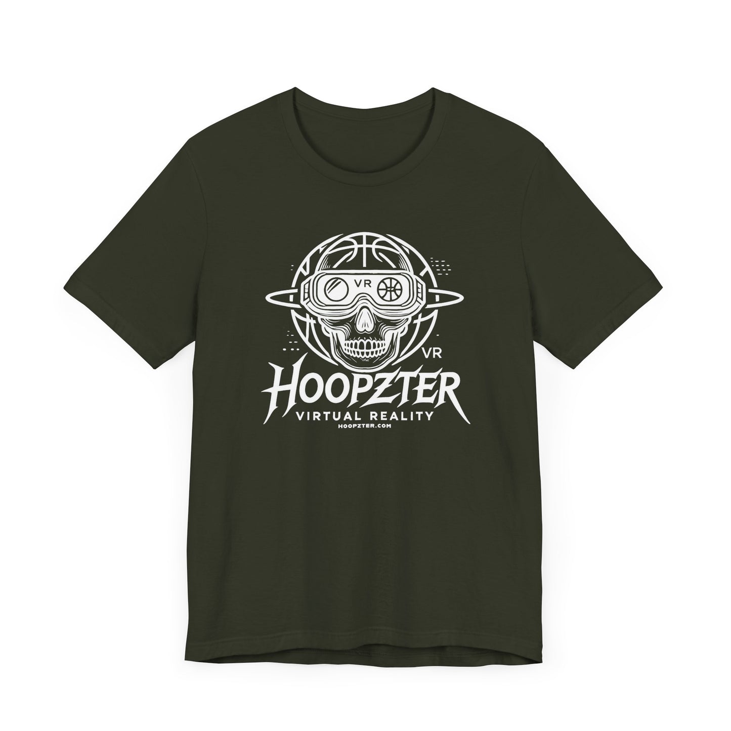 Skeleton VR Hoopzter - White Ink