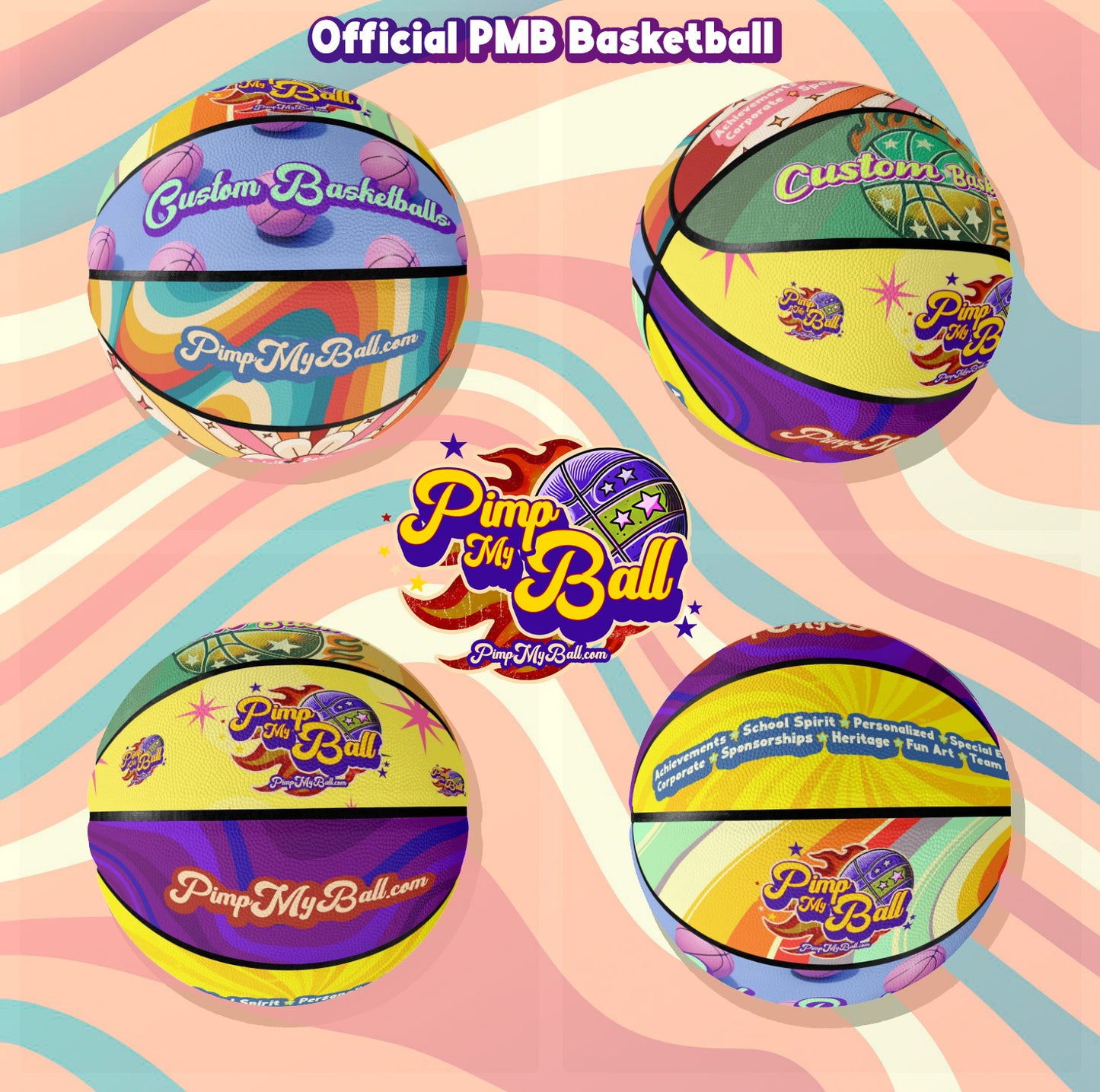 Pimp My Ball Official Basketball