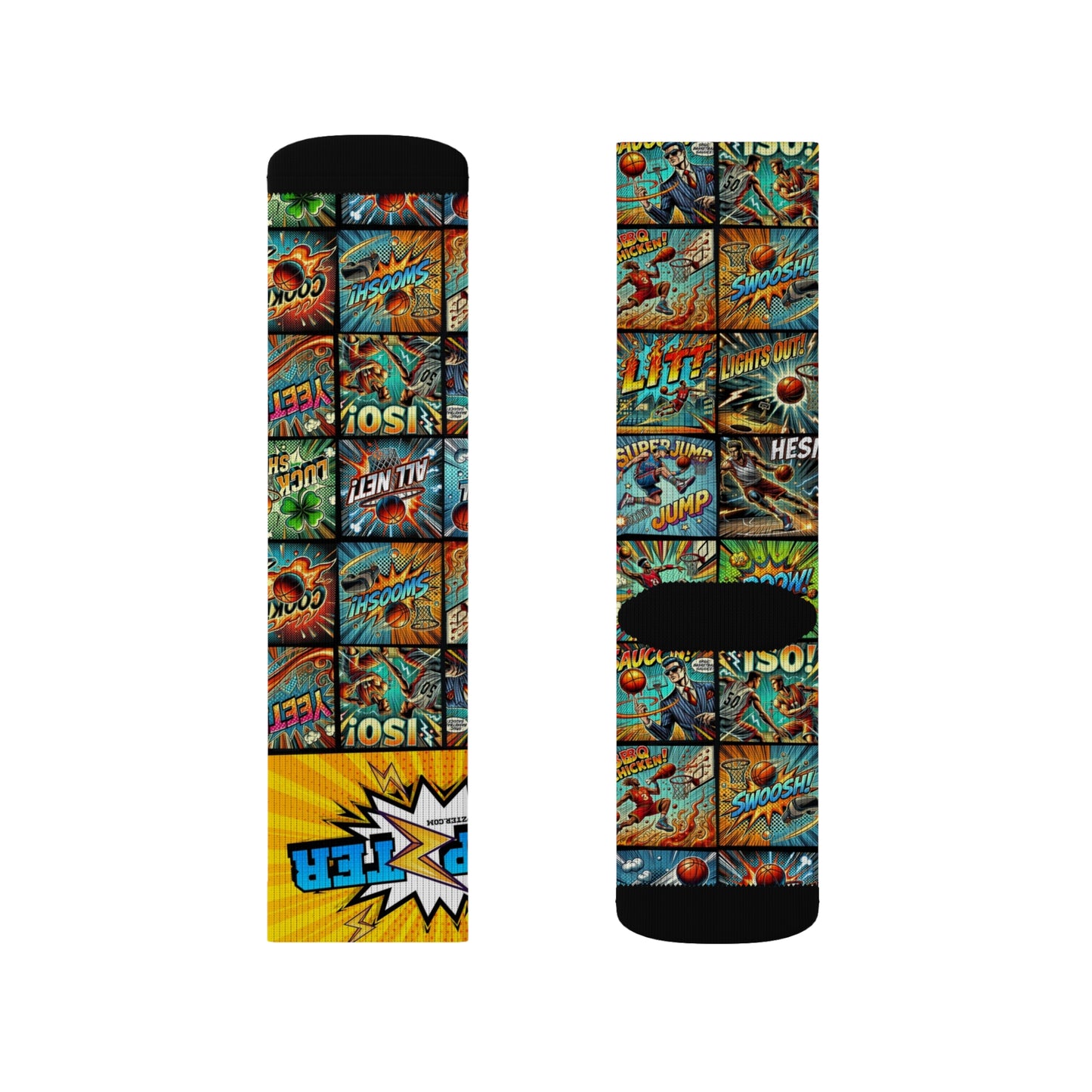 Hoopzter Comic book socks