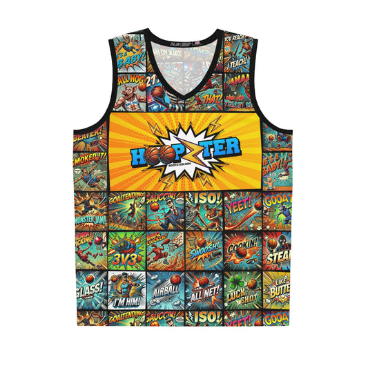 Comicbook Hoopzter Basketball Jersey