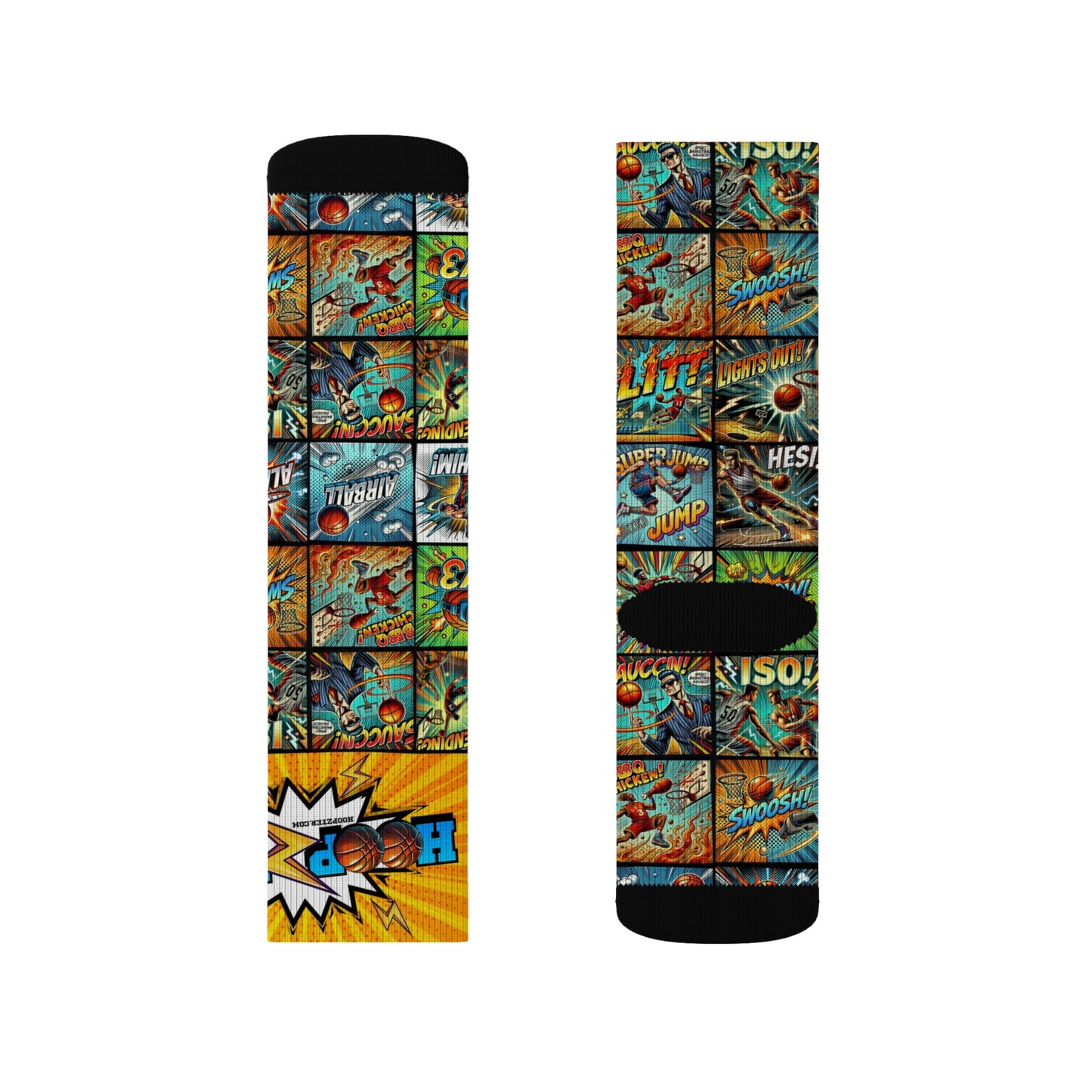 Hoopzter Comic book socks