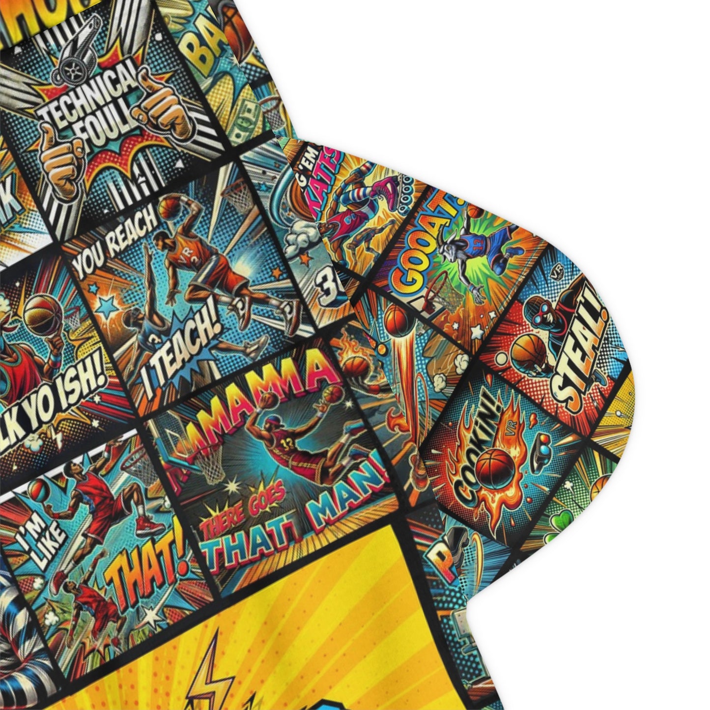 Hoopzer comic book Basketball Shorts