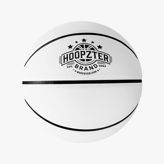 White Hoopzter Brand Basketball