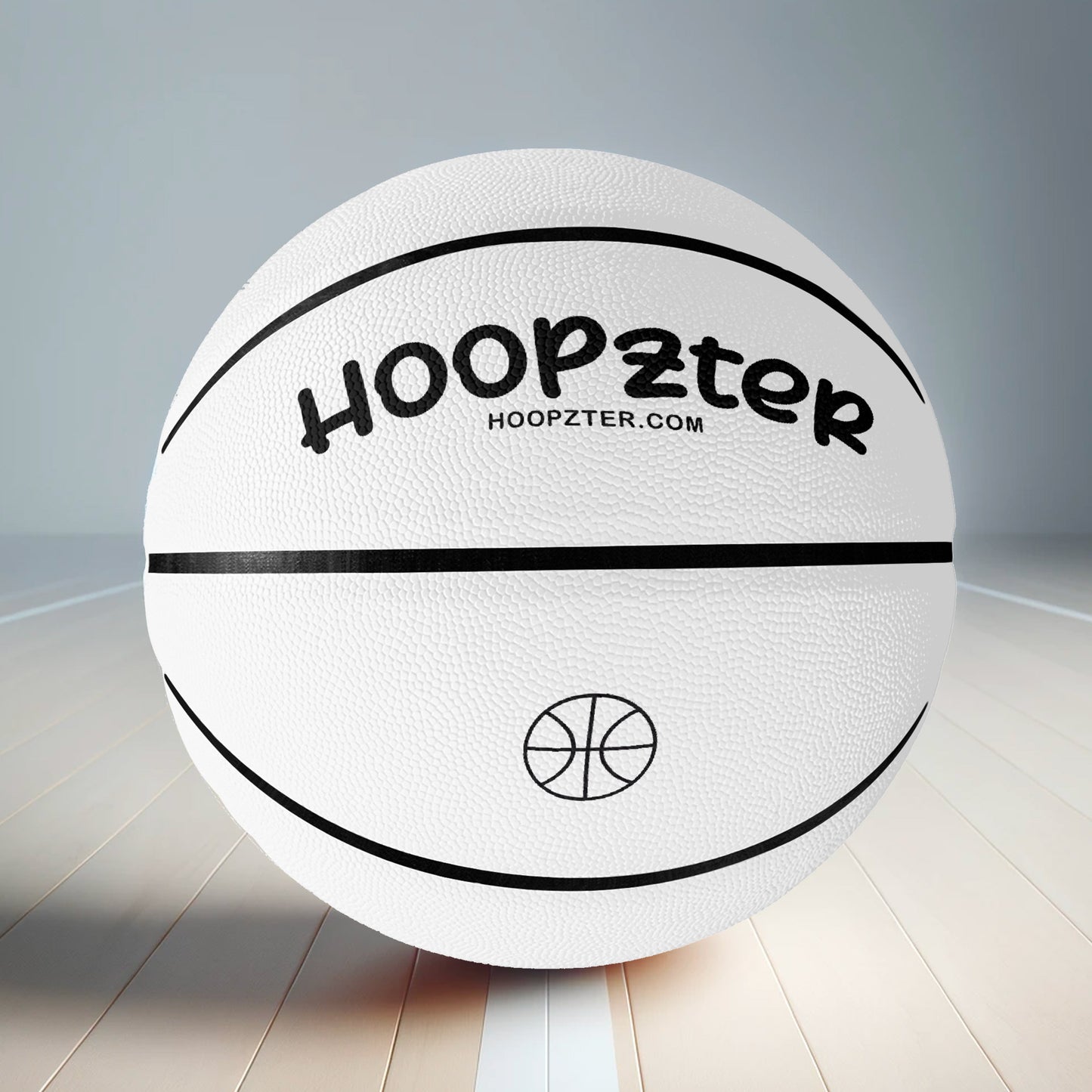 White & Black Hoopzter Basketball