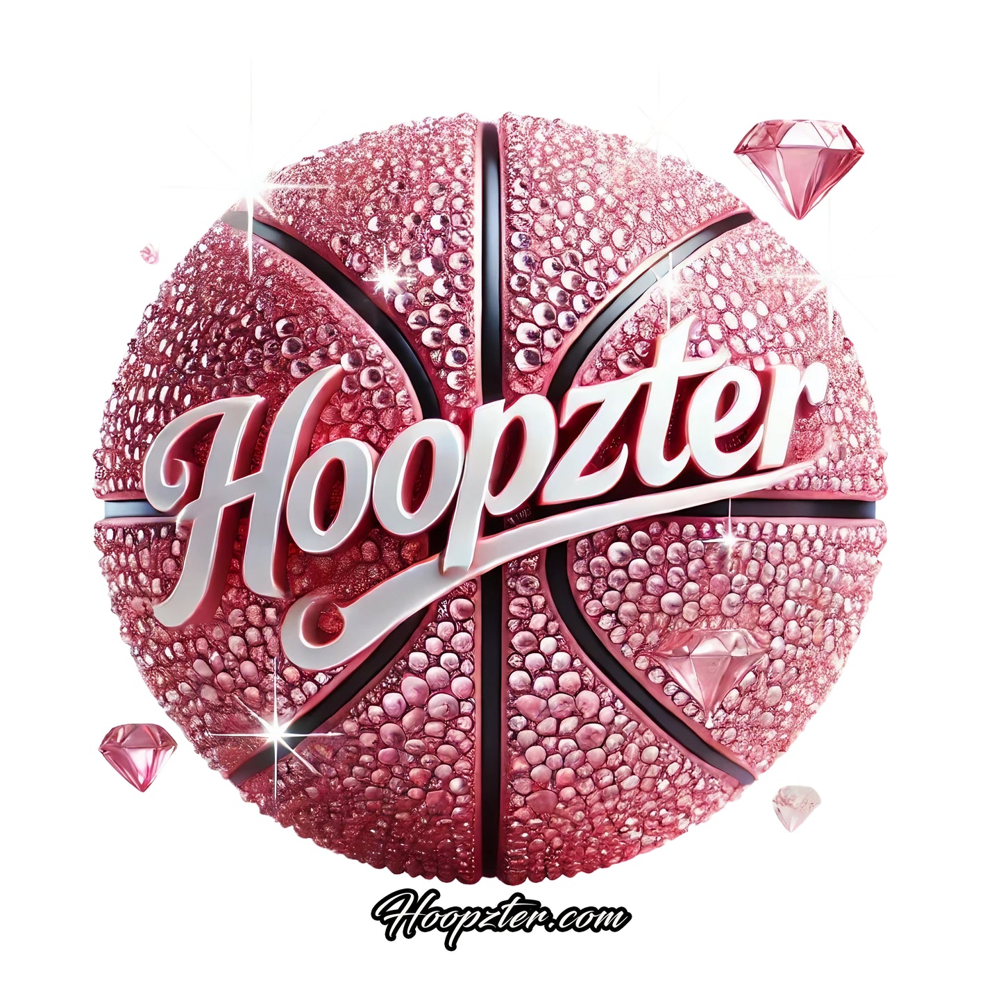 Pink Diamonds Hoopzter Women's Tee